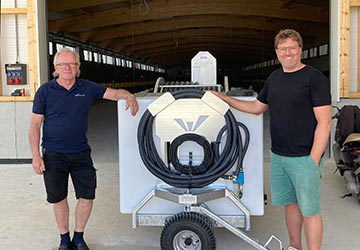 Turkey farm in Austria invest in a washing robot