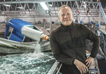 Danish Salmon increases efficiency in their  RAS-facility with Washpower pump